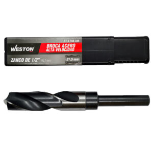 BROCA ALTA VELOCIDAD 21.5 MILIMETROS ZANCO 1/2