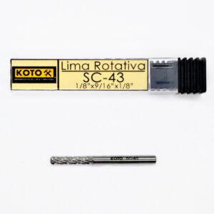 LIMA ROTATIVA DE CARBURO SC-43   DOBLE CORTE
