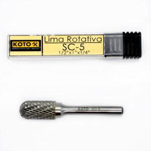 LIMA ROTATIVA DE CARBURO SC-5   DOBLE CORTE