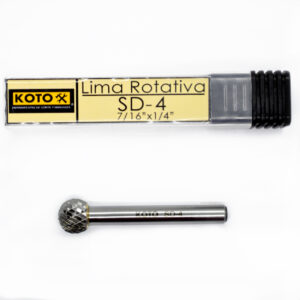 LIMA ROTATIVA DE CARBURO SD-4   DOBLE CORTE