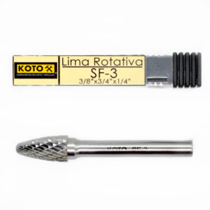 LIMA ROTATIVA DE CARBURO SF-3   DOBLE CORTE