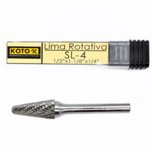 LIMA ROTATIVA DE CARBURO SL-4   DOBLE CORTE